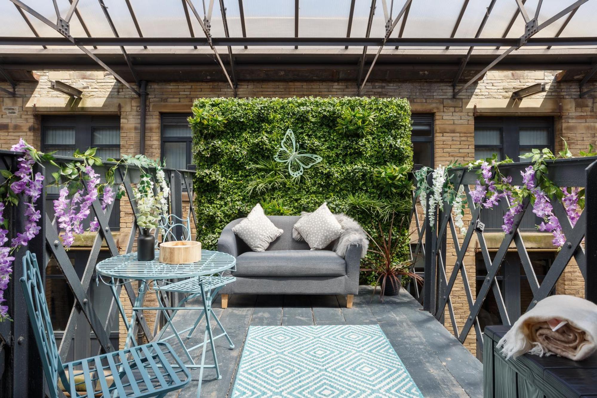 Ferienwohnung Stylish Penthouse With Outside Balcony! Bradford  Exterior foto